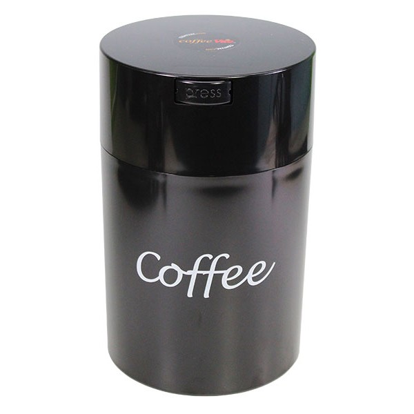 Coffeevac 1,85 Ltr. Solid Black with Coffee Print