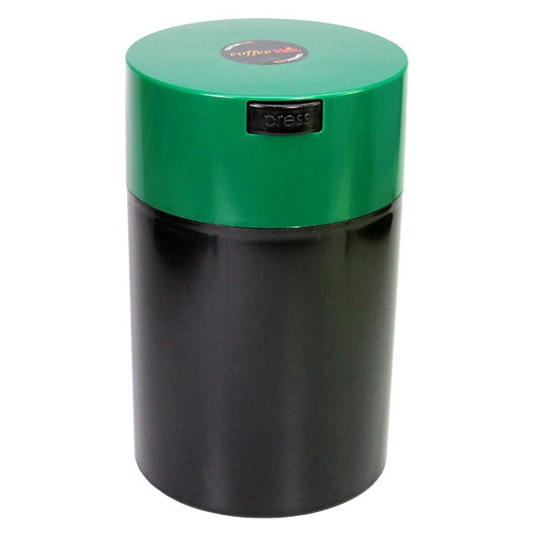 Coffeevac 1,85 Ltr. Solid Black + Solid Dark Green Cap