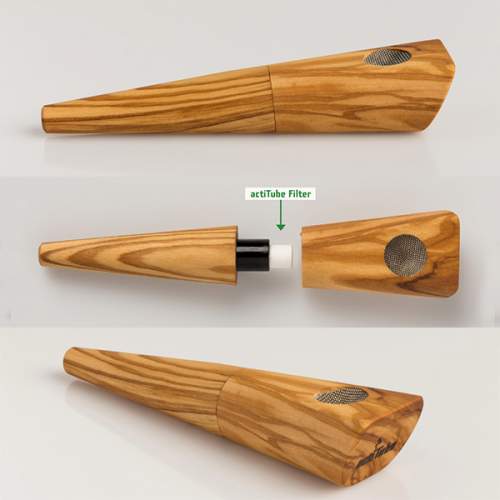 ActiTube Olivewood Pipe