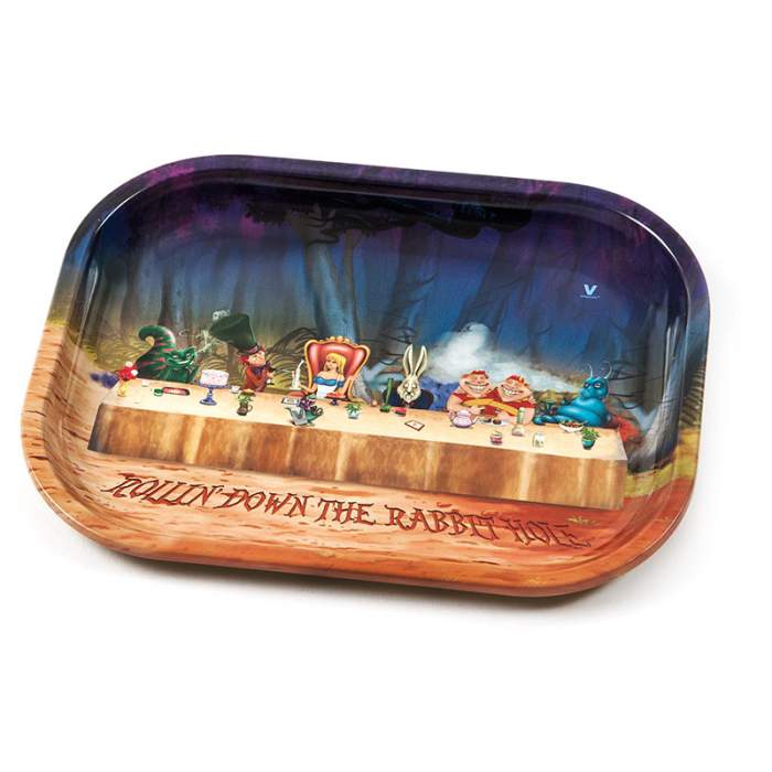 V-Syndicate Alice Dinner Rolling Tray 18x14