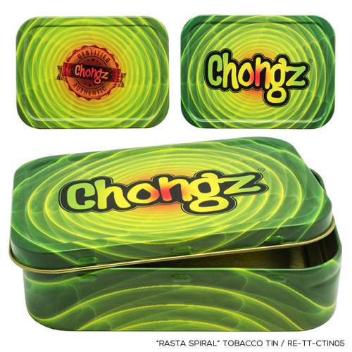 “RASTA SPIRAL” TOBACCO TIN / RE-TT-CTIN05