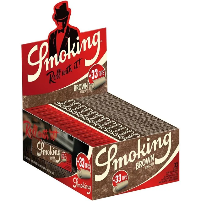 SMOKING BROWN K.S. + TIPS