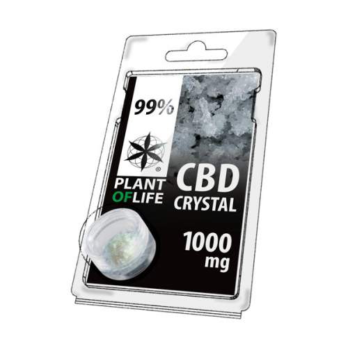 PLANT OF LIFE - CBD CRYSTALS 1000MG