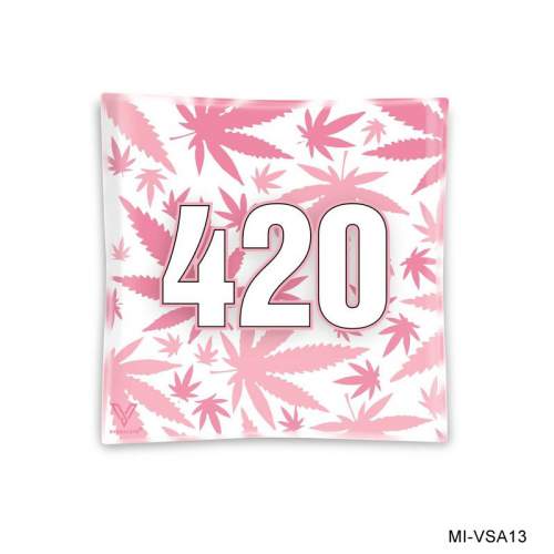 420 PINK BLAZIN' ASHTRAY GLASS