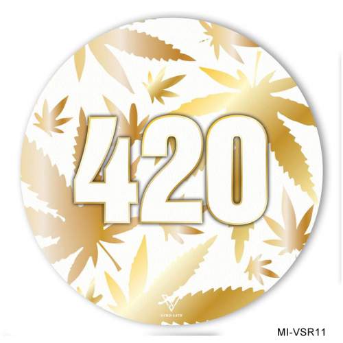 420 GOLD SLIKK DAB MAT