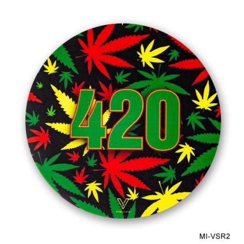 420 RASTA SLIKK DAB MAT