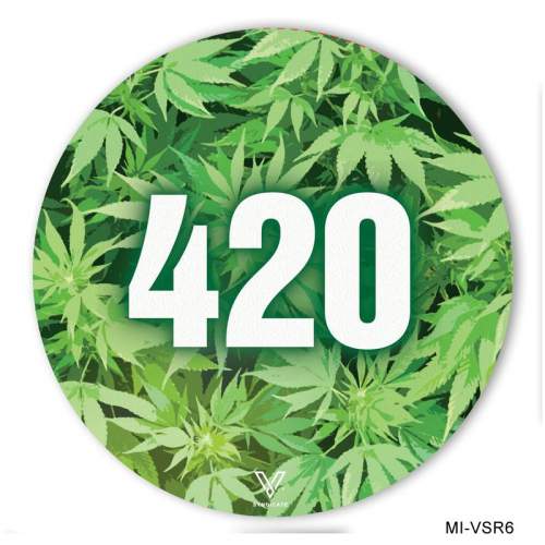 420 GREEN SLIKK DAB MAT