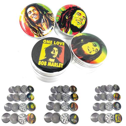Bob Marley Grinders Mixed Designs