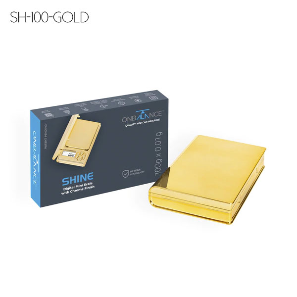 CHROME GOLD SHINE MINI SCALE 100G X 0.01G - Image 2