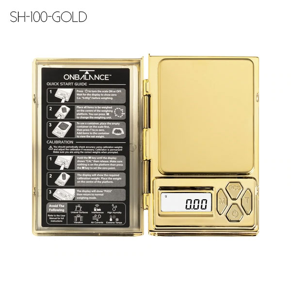 CHROME GOLD SHINE MINI SCALE 100G X 0.01G - Image 3