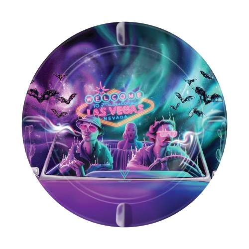 BAT COUNTY METAL ASHTRAY (14cm)