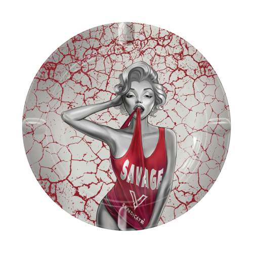 DANK DIVA METAL ASHTRAY (14cm)