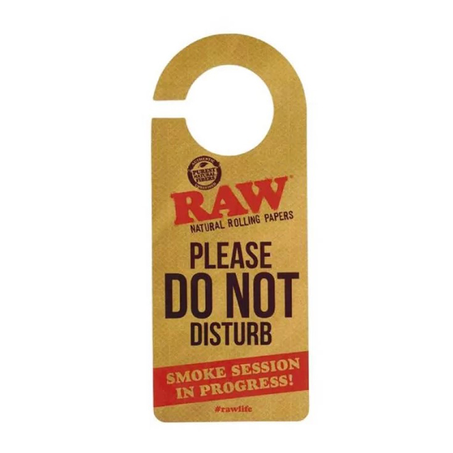 RAW DOOR HANGER (RAW DO NOT DISTURB)