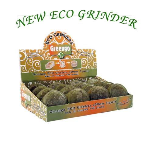 DISPLAY GREENGO ECO GRINDERS 50 MM 16 PCS