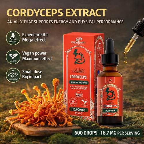 MYXILLUIM Cordyceps Mushroom Extract 30 ml