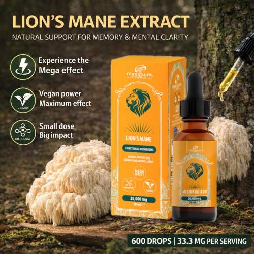 MYXILLUIM Lion’s Mane Mushroom Extract 30 ml