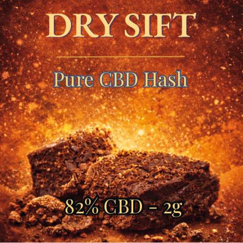 DRY SIFT 82% CBD - 2G