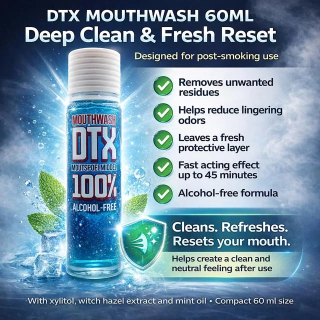 DTX-100 MOUTHWASH - FRESH MINT - 60ml - Image 3