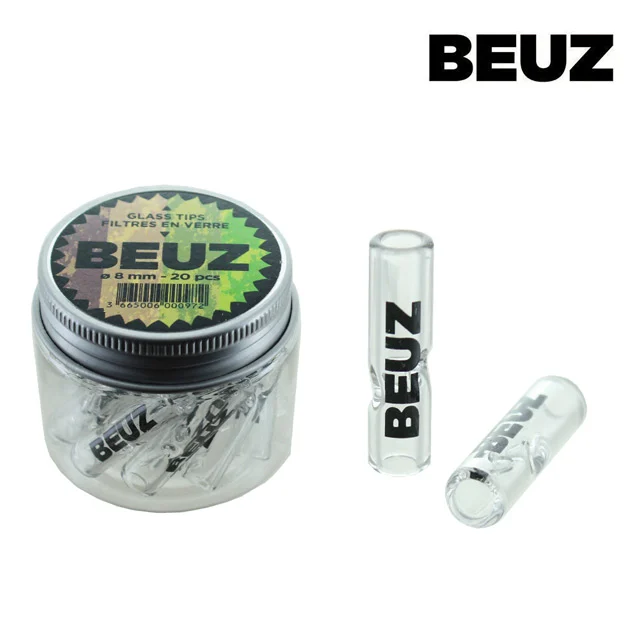 Beuz Glass Filters (3cm x 8mm) - 20/Box