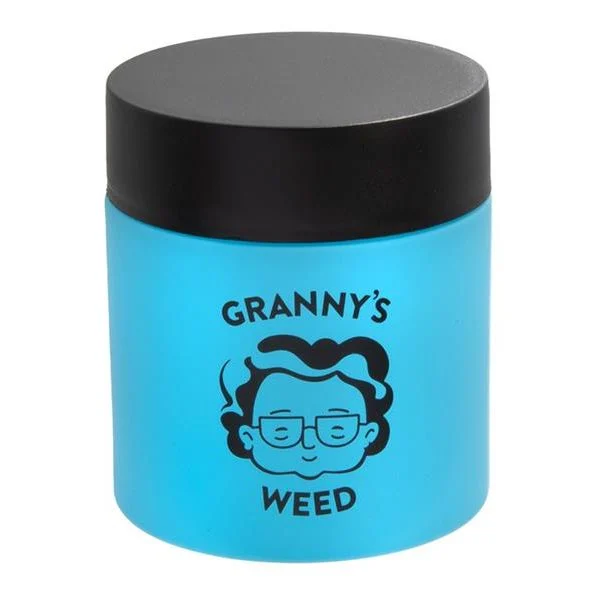 GRANNY'S Stash Jar with UV glass - Blue