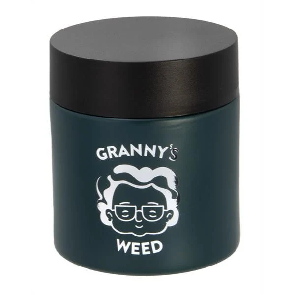 GRANNY'S Stash Jar with UV glass - Dark Green